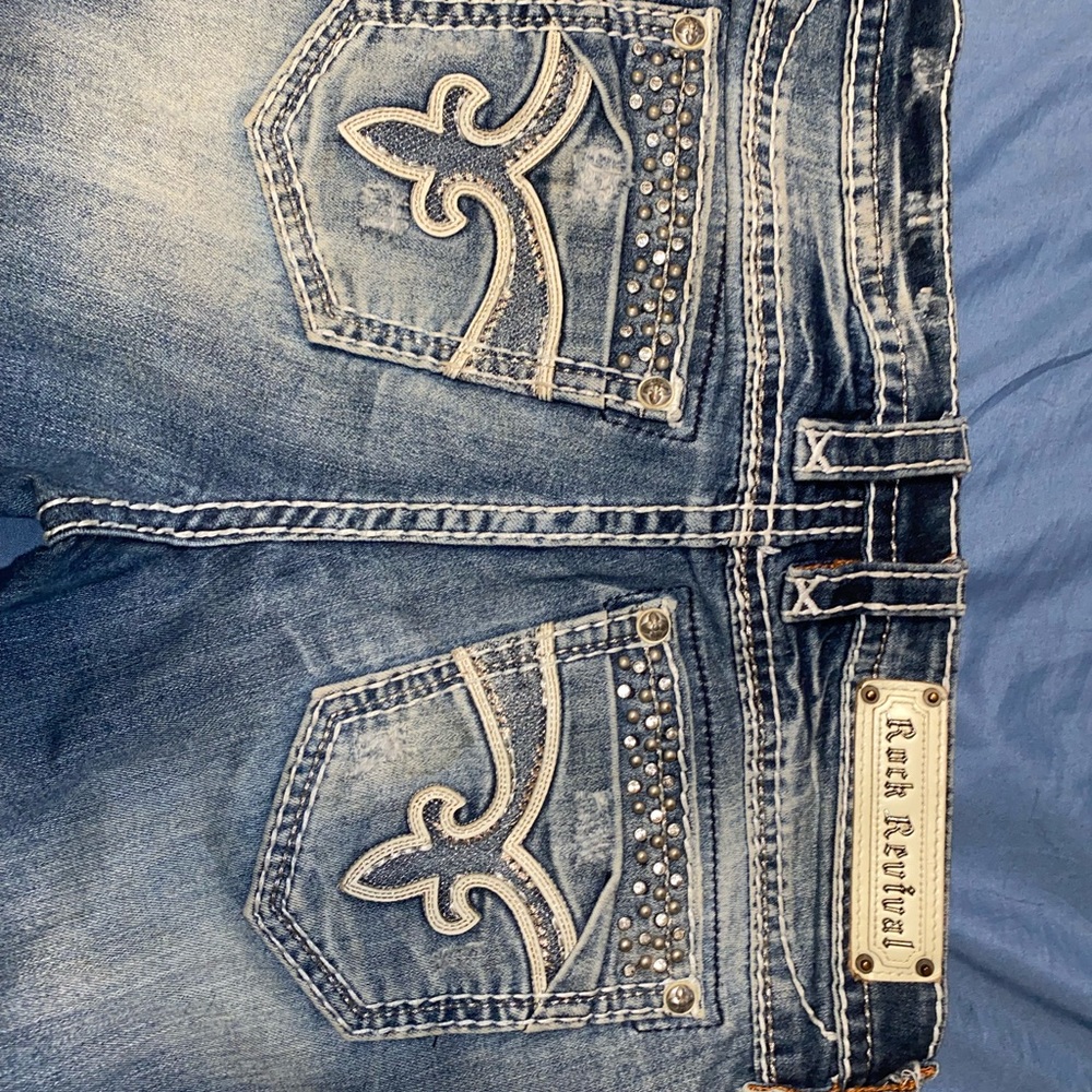 Fair conditioned Rock Revival Jeans